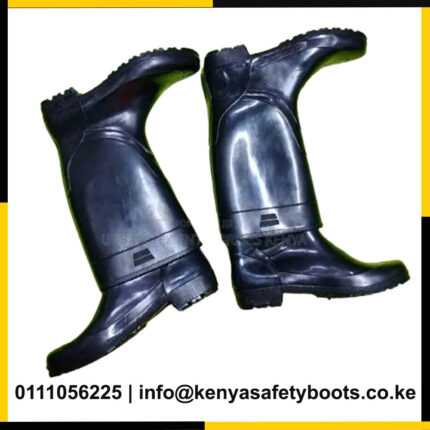 Black Cp Gumboots